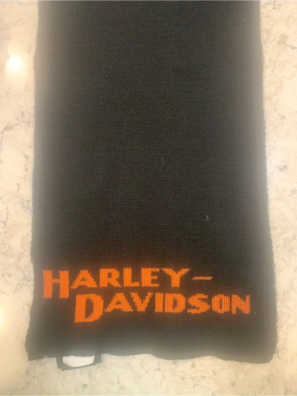 Harley-Davidson Black Hat with neck scarf